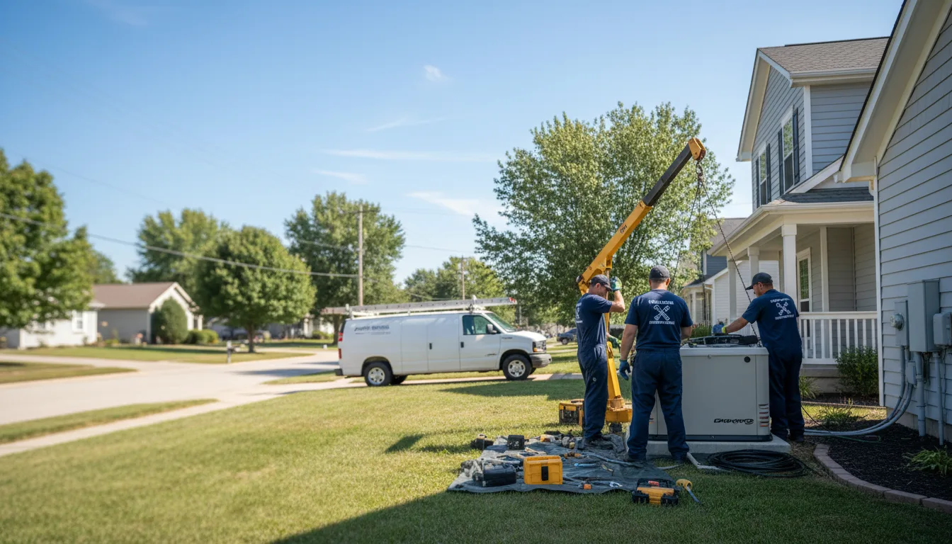 Generator Installation in Kemp, OK near me
